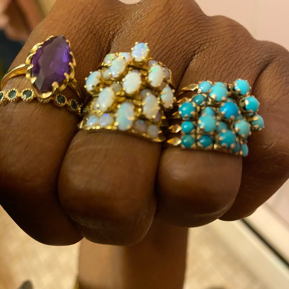 Opal Harem Ring - image 2